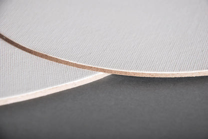 Pronta per dipingere cartone rivestito Ø 20cm 3mm - Bianco (confezione da 2)
