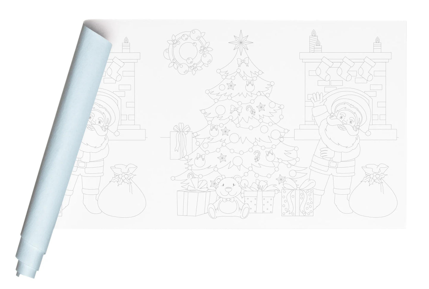 FRESQUE PEINDRE, Rolle 120g/m2 in 10x0.50m Format - Weihnachten (Paket x5)