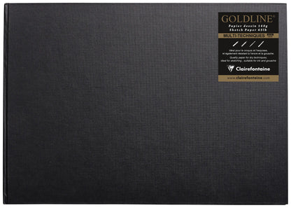 Goldline carnet cousu collé 64F A3 140g I - Blanc (lot de 5)