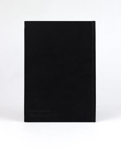Goldline carnet rembordé rigide 40F A6 140g portrait - Ivoire - New (lot de 5)