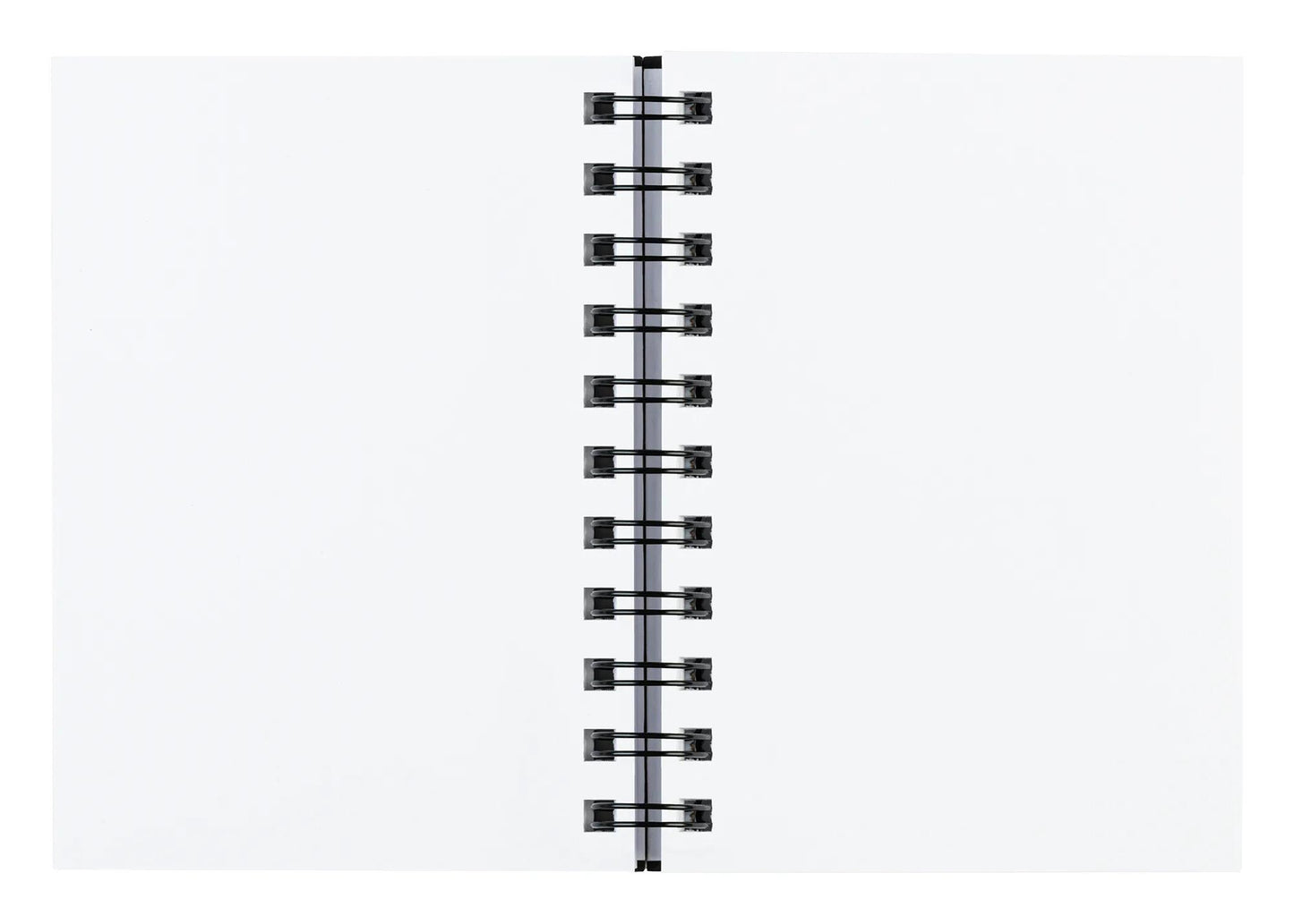 Quaderno a spirale in oro 50F A6 140g ritratto - Bianco - Nuovo (Pacchetto x5)