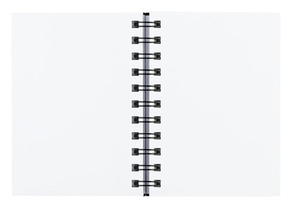 Goldline spiral notebook 50F A6 140g portrait - White - New (in bundle 5)