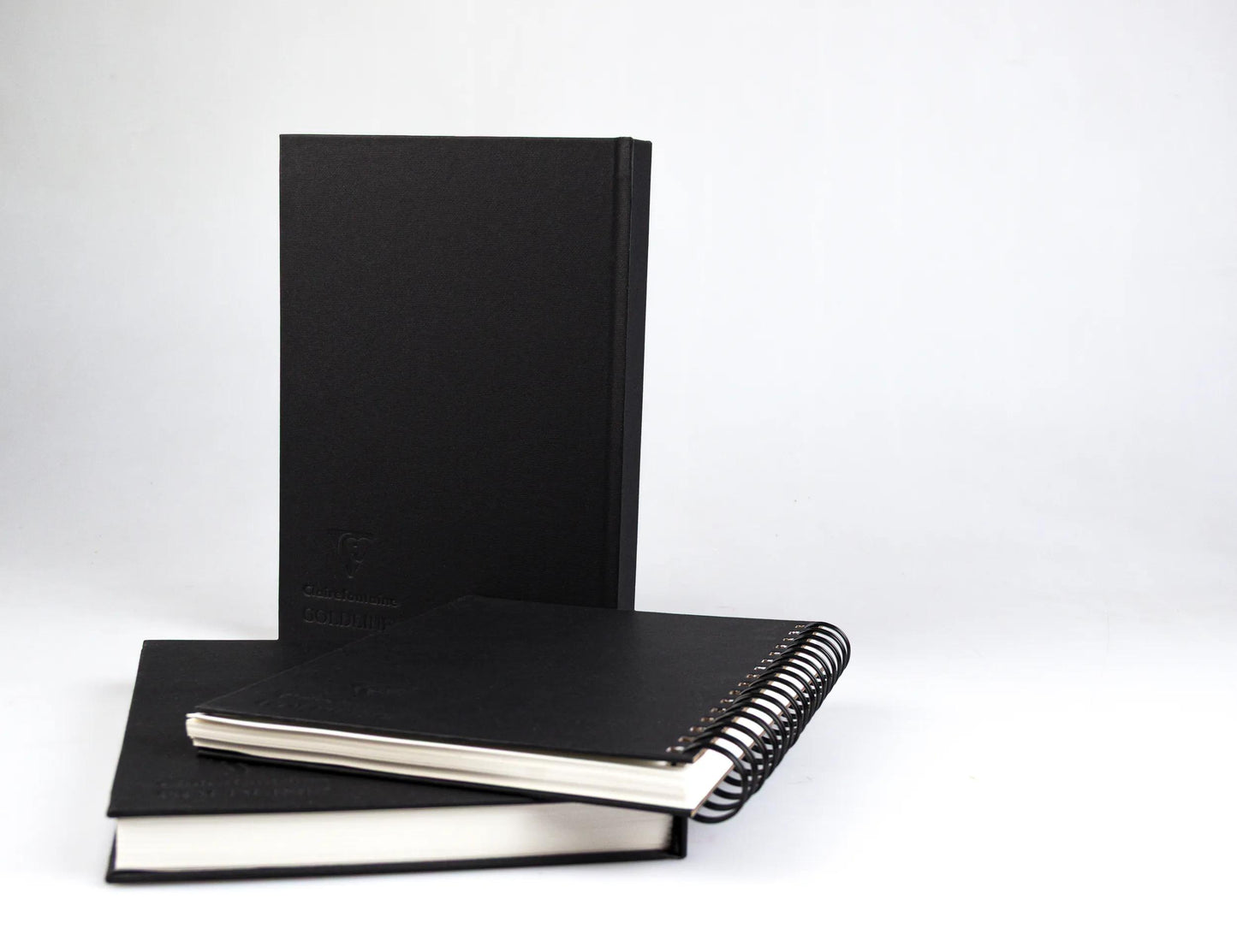 Goldline spiral notebook 40F A6 140g portrait - Ivory - New (Pack x5)
