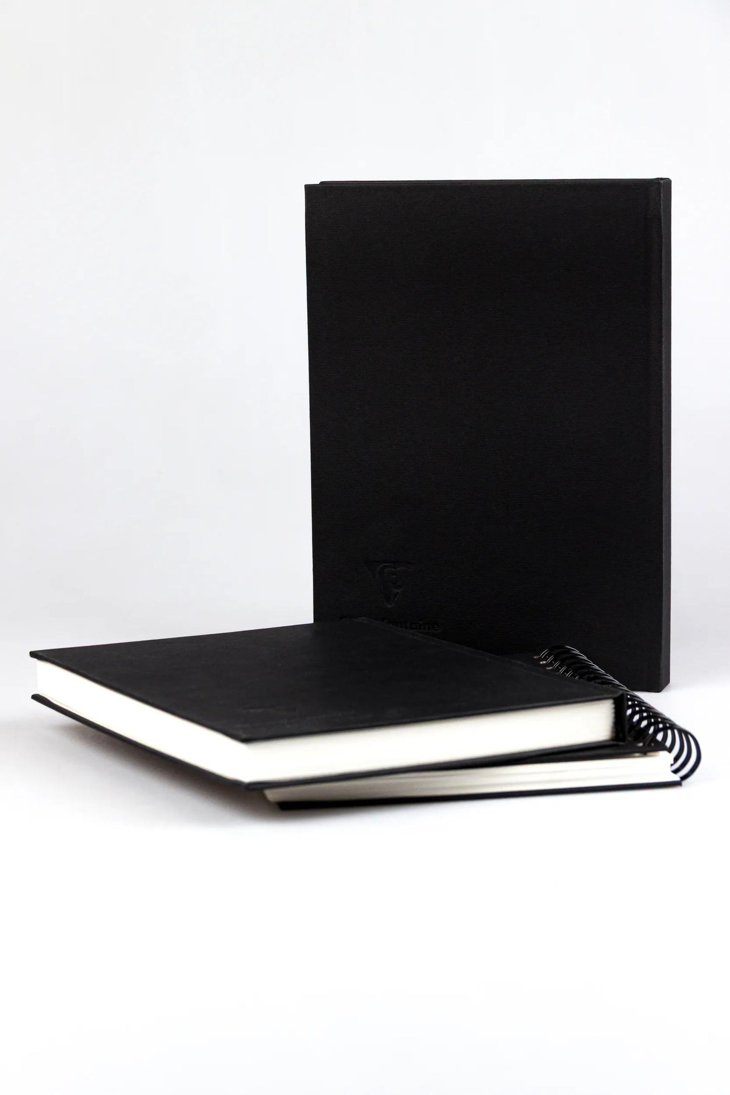 Goldline carnet rembordé rigide 50F A5 140g portrait - Blanc - New (Lot x5)