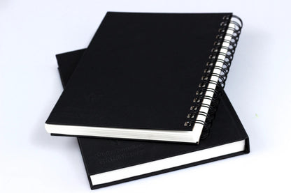 Goldline carnet spiralé 50F A5 140g portrait - Blanc - New (lot de 5)