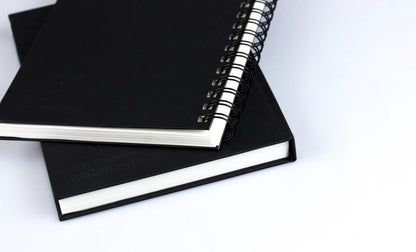 Goldline carnet spiralé 50F A5 140g portrait - Blanc - New (lot de 5)