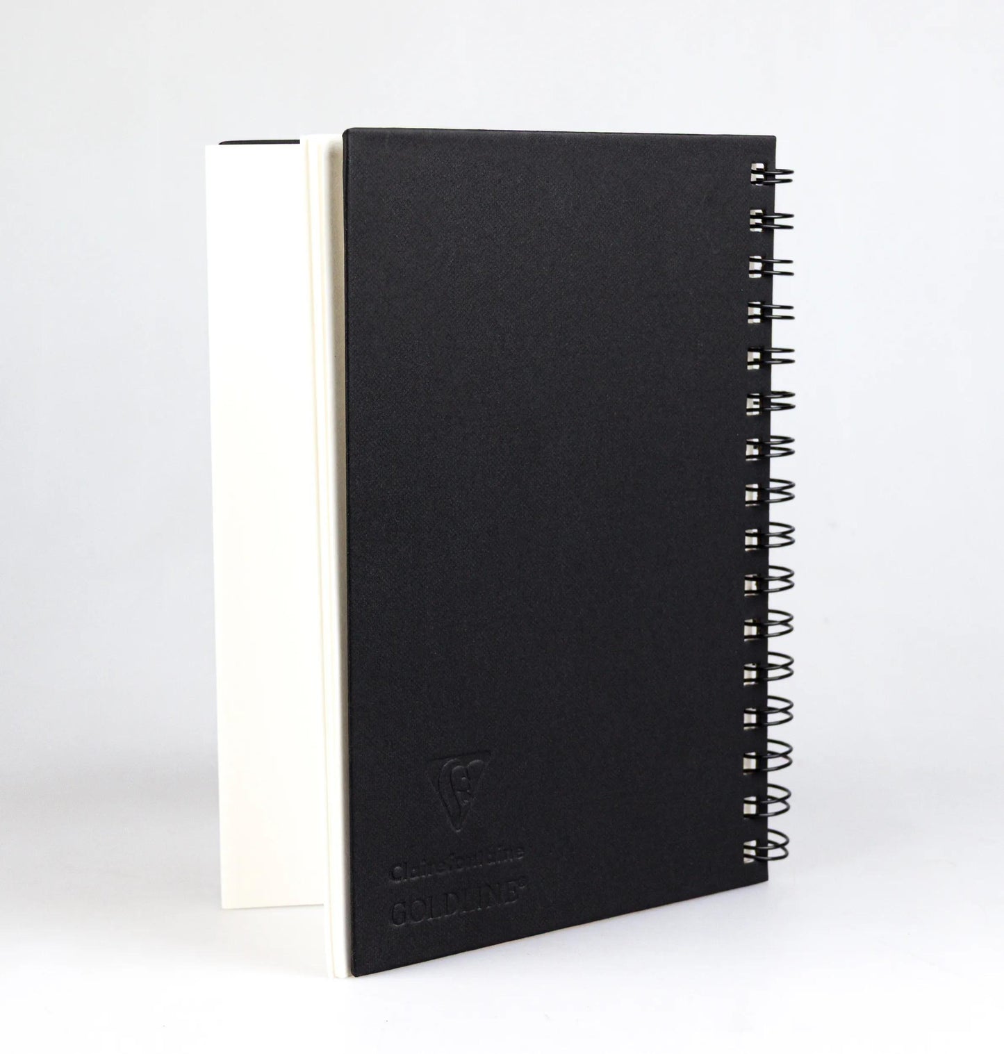 Quaderno a spirale in oro 50F A5 140g ritratto - Bianco - Nuovo (Pacchetto x5)