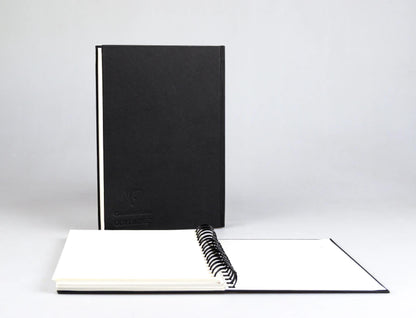Goldline Spiral Notebook 40F A5 140g Portrait - Elfenbein - Neu (5er-Pack)
