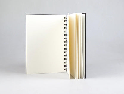 Goldline Spiral Notebook 40F A5 140g Portrait - Elfenbein - Neu (5er-Pack)