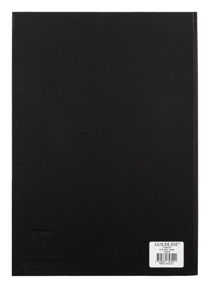 Goldline carnet rembordé rigide 50F A4 140g portrait - Blanc - New (lot de 5)
