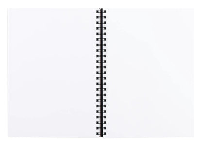 Goldline carnet spiralé 50F A4 140g portrait - Blanc - New (lot de 5)