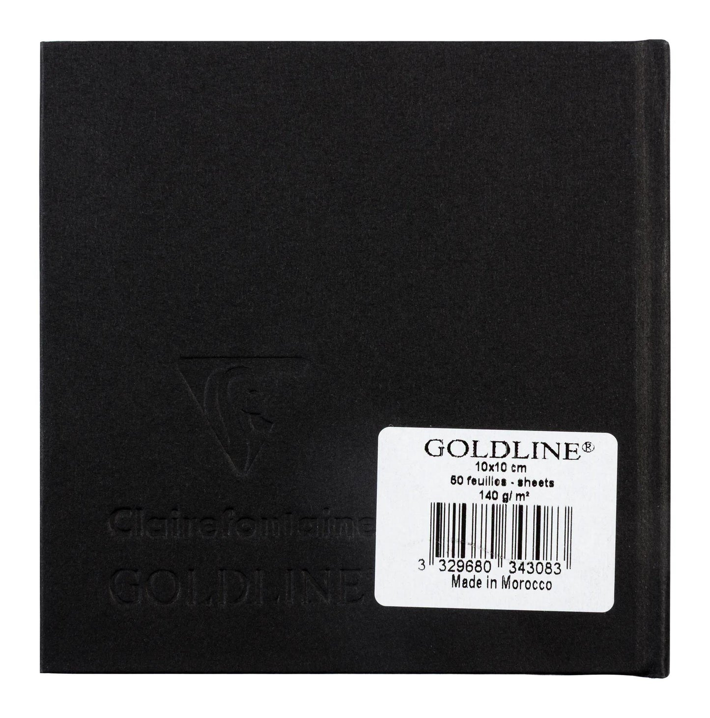 Goldline rigida rewind notebook 50F 10x10cm 140g - Bianco - Nuovo (Pacchetto x5)