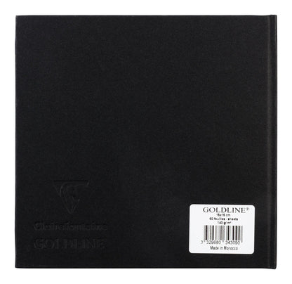 Goldline starre Rücklauf Notebook 50F 15x15cm 140g - Weiß - Neu (5er-Pack)