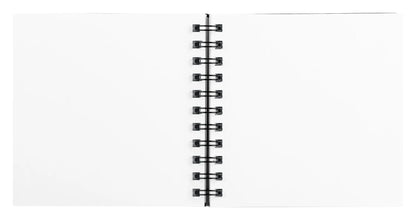Goldline carnet spiralé 50F 15x15cm 140g - Blanc - New (lot de 5)