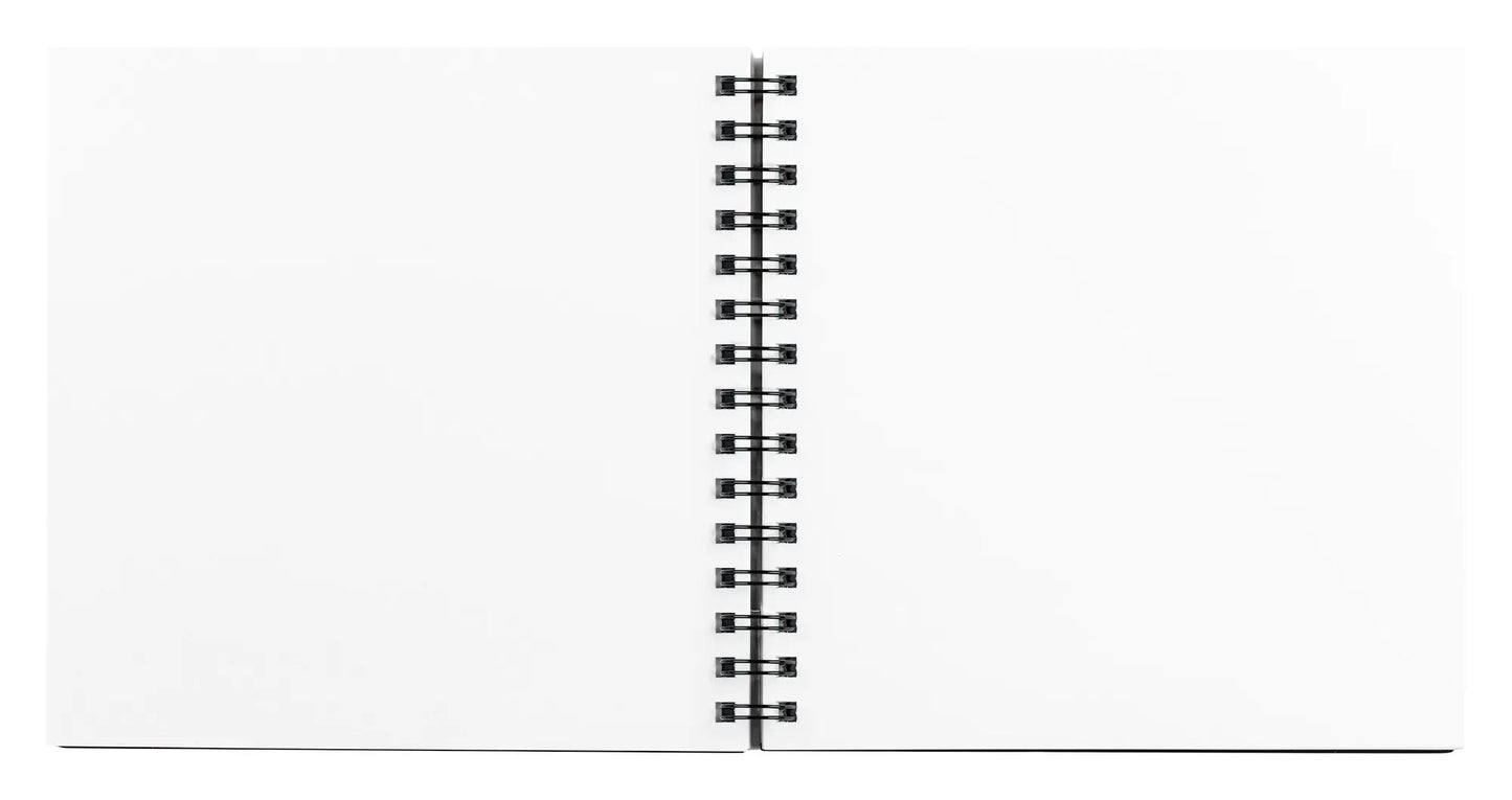 Goldline spirale quaderno 50F 20x20cm 140g - Bianco - Nuovo (Pacchetto x5)