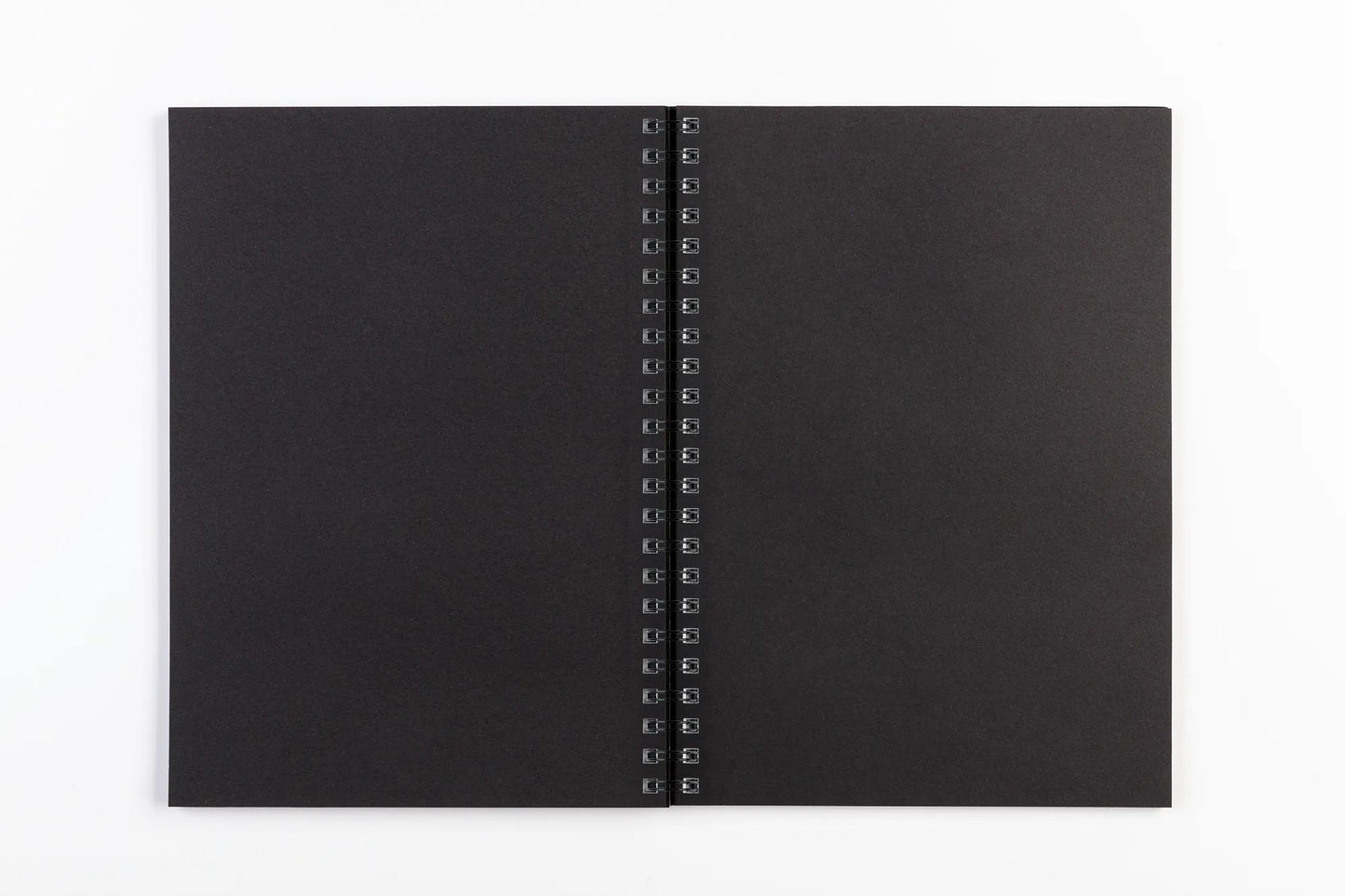 Goldline spiral notebook 50F A4 140g portrait - Black - New (Pack x5)