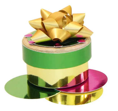 CARTON MÉTALLISÉ, Sachet de 10 feuilles 230g/m2 au format 25x35cm - Assortiment (lot de 5)