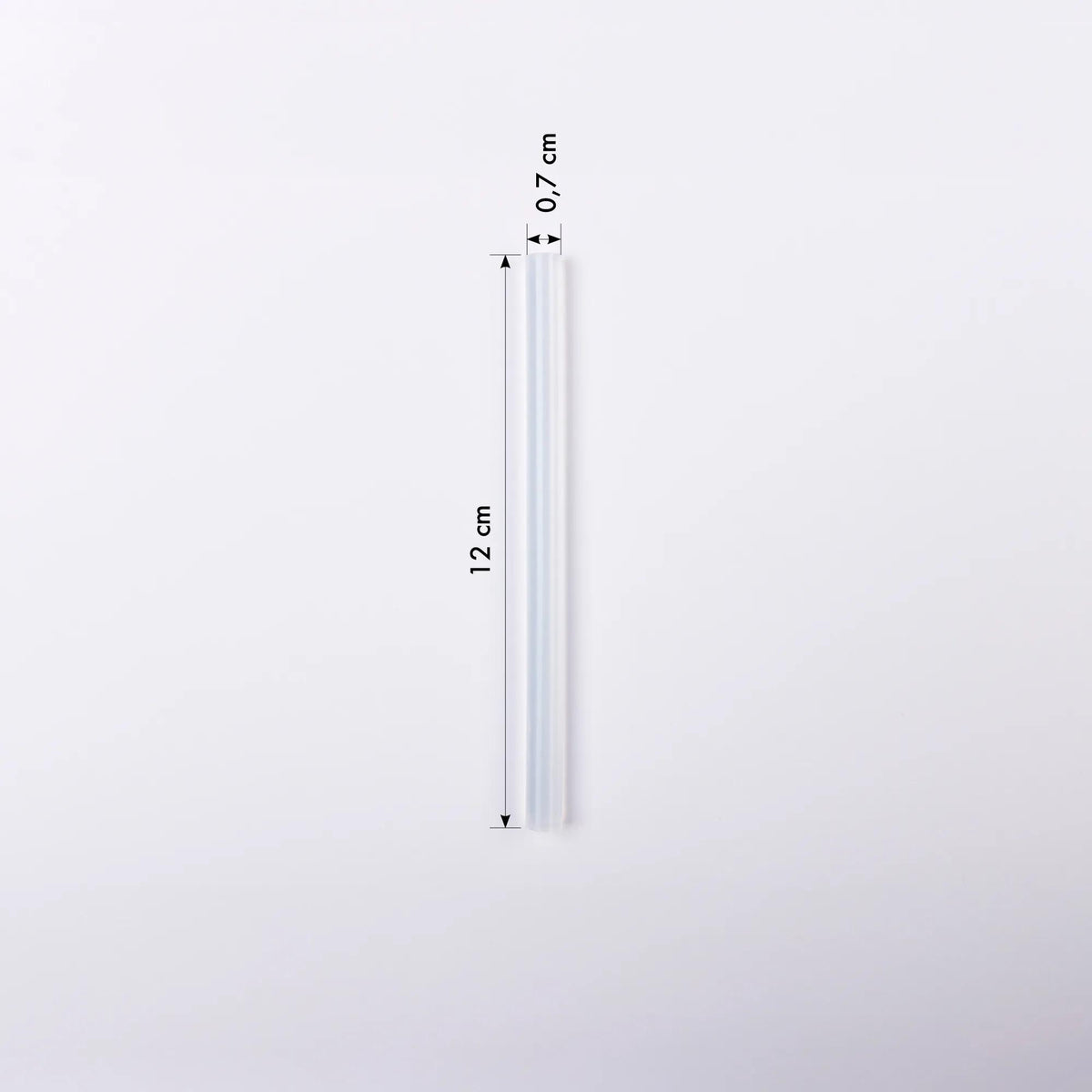 6 Wax Batons für Pistole - Transparent (Paket x5)