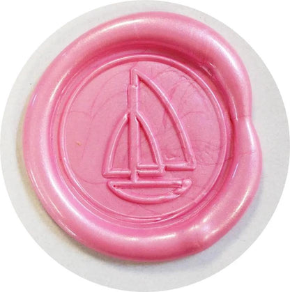 6 bastoncini di cera perla per pistola - Rosa (Pacchetto x5)