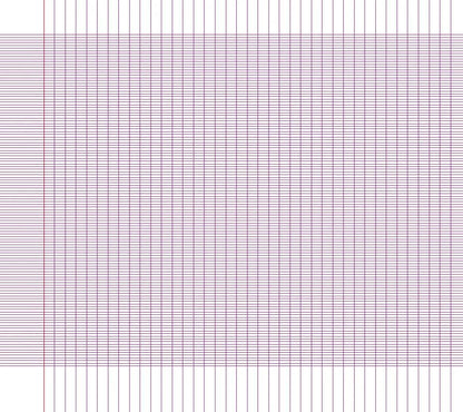 PAPIER AFFICHE REGLURE, Paquet de 25 feuilles séyès 90g/m2 au format 60x80cm