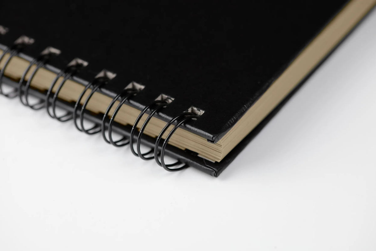 Nova Series carnet spiralé 50F 17,8x25,4cm 150g - Beige (lot de 2)