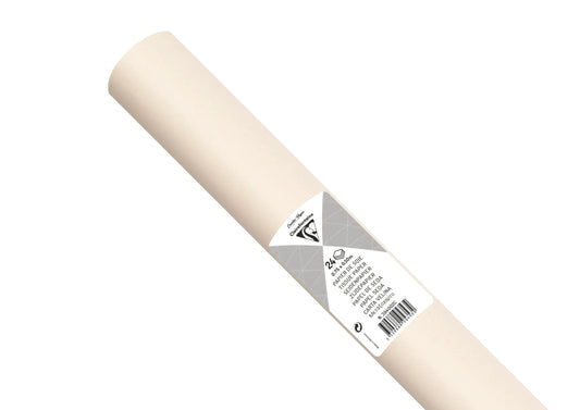 SOUTH PAPER, Rolle von 24 Bogen 18g/m2 in 50x75cm Format - Elfenbein (5er-Pack)