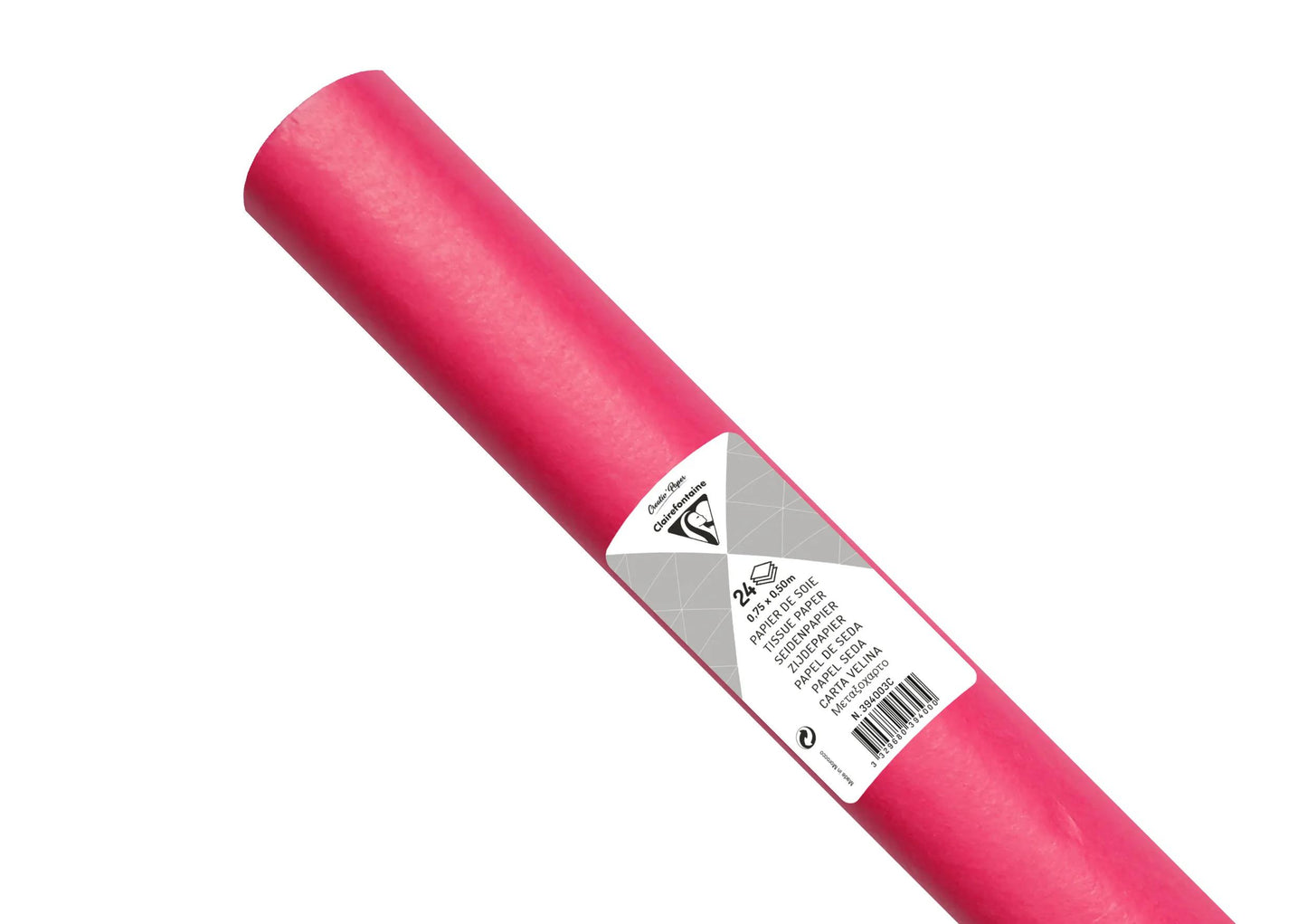 SOUTH PAPER, Roll of 24 sheets 18g/m2 in 50x75cm format - Cyclamen (Pack x5)
