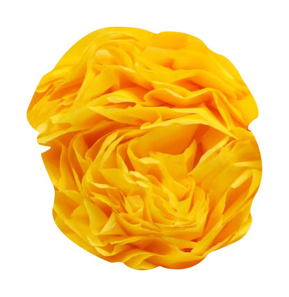 PAPIER DE SOIE, Rouleau de 24 feuilles 18g/m2 au format 50x75cm - Jaune citron (lot de 5)