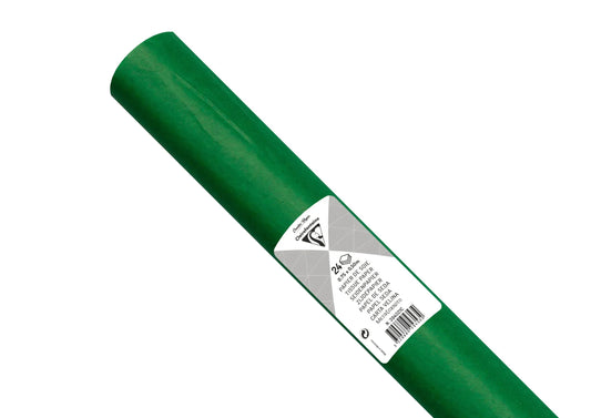 SOUTH PAPER, Rotolo di 24 fogli 18g/m2 in formato 50x75cm - Verde (confezione da 5)