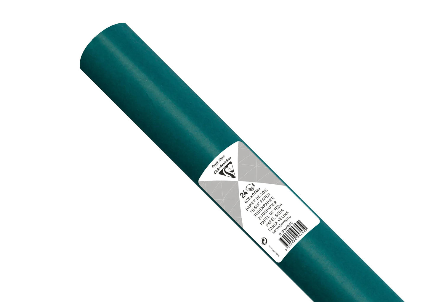 SOUTH PAPER, Roll of 24 sheets 18g/m2 in 50x75cm format - Green Empire (Pack x5)