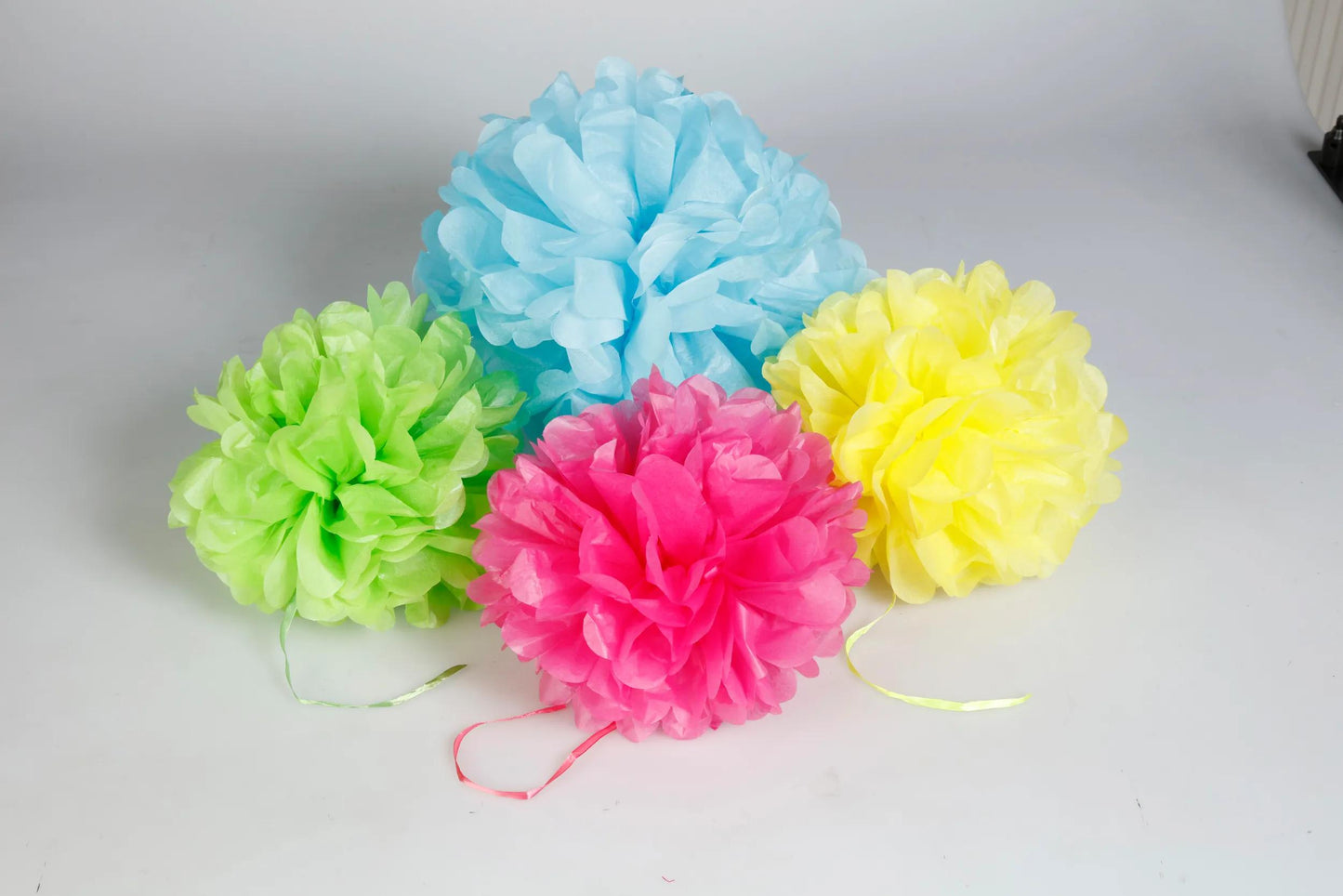SOUTH PAPER, Set of 3 pumps to hang Ø30x1 and Ø40x2 - Violet (Pack x5)
