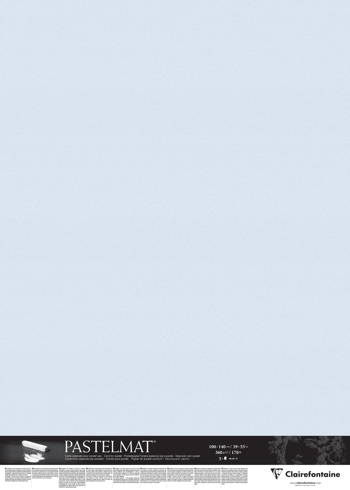 Pacchetto pastello 5F 100x140cm 360g - Blu chiaro