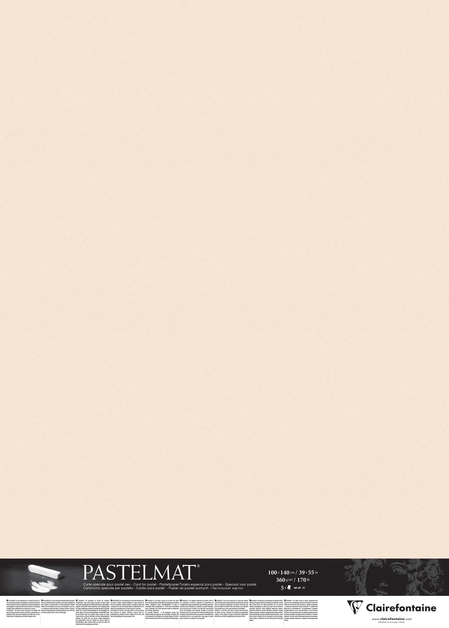 Pacchetto pastello 5F 100x140cm 360g - Beige