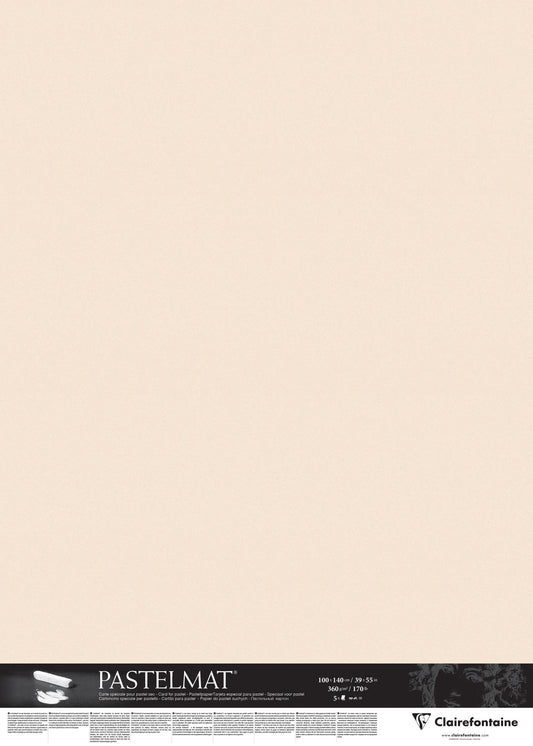 Pastelmat Paket 5F 100x140cm 360g - Beige