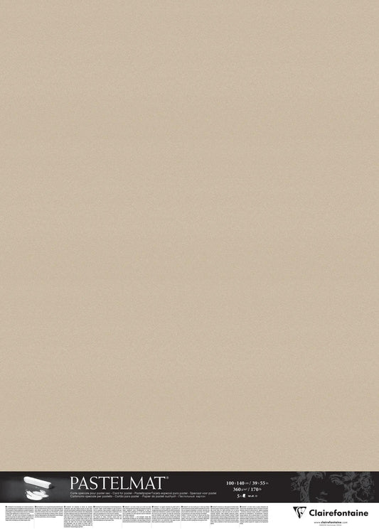 Pastelmat Paket 5F 100x140cm 360g - Sand