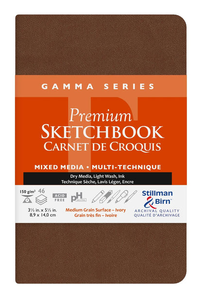 Gamma Series flexible notebook 46F 8,9x14cm 150g - Ivory (in bundle 2)