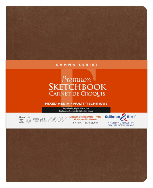 Gamma Series carnet souple 46F 20,3x25,3cm 150g - Ivoire (lot de 2)