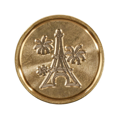 PASTILLE LAITON ON BROCHE 24mm - Eiffelturm (Paket x3)
