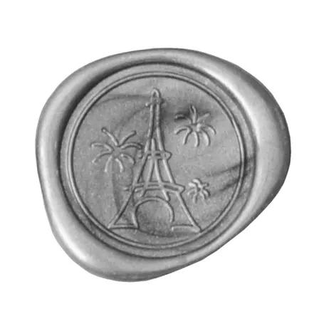 PASTILLE LAITON ON BROCHE 24mm - Eiffelturm (Paket x3)