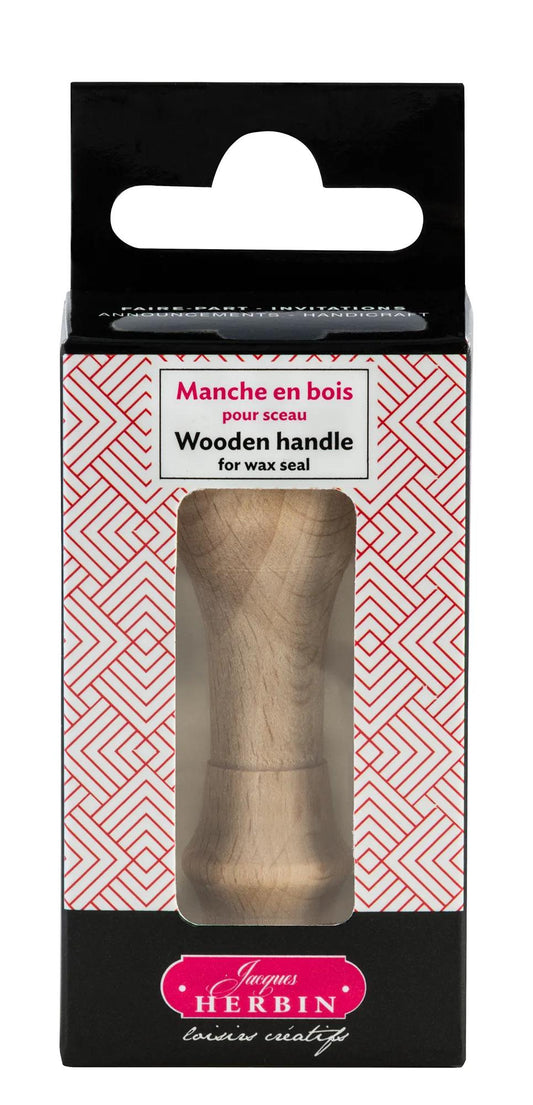Tinted wood handle on pin - Beige (Pack x3)