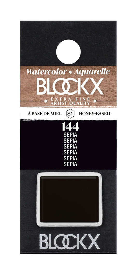 Aquarelle extra-fine half-godet - Sépia 144 (Pack x3)