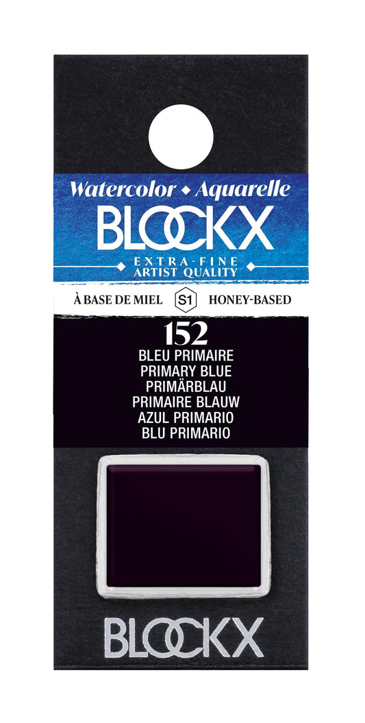 Extra-fine half-godet watercolor - Primary Blue 152 (Pack x3)