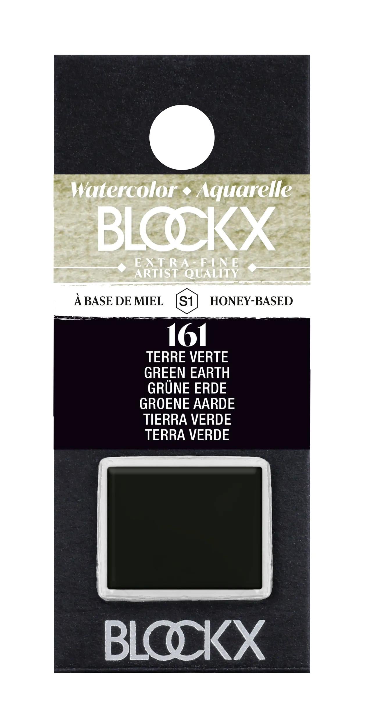 Aquarelle extra-fine half-godet - Green Earth 161 (Pack x3)