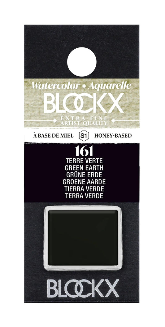 Aquarelle extra-fine half-godet - Green Earth 161 (Pack x3)