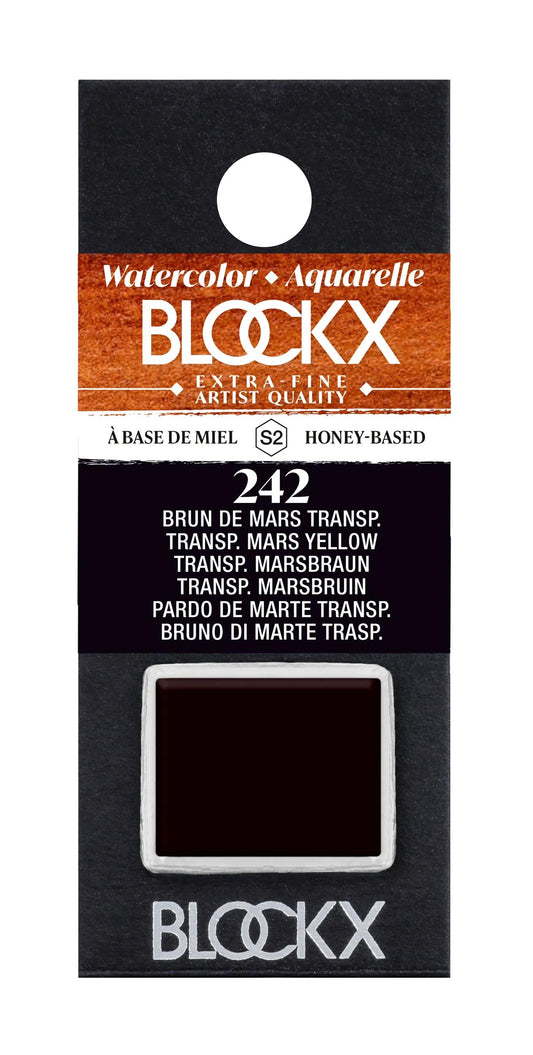 Aquarelle extra-fine half-godet - Brun de mars transp. 242 (Pack x3)