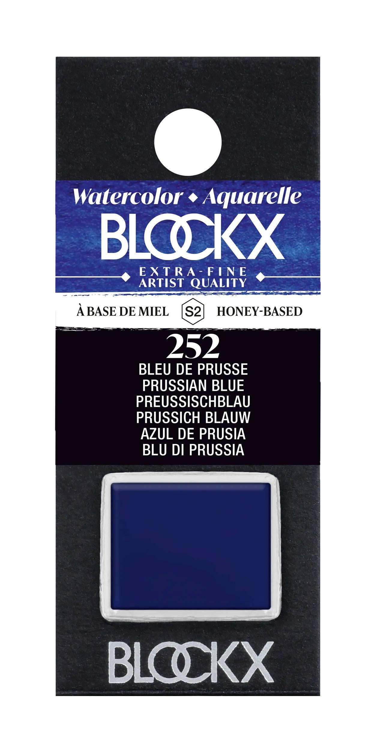 Extra-fine Aquarell Halbgodet - Preußen Blau (Paket x3)
