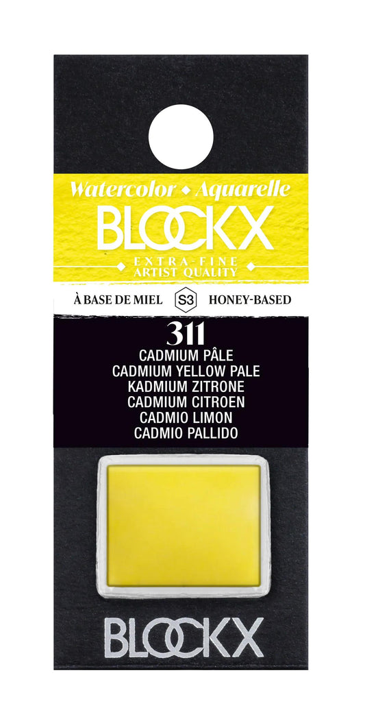 Extra-fine half-godet watercolor - Pale Cadmium 311 (Pack x3)