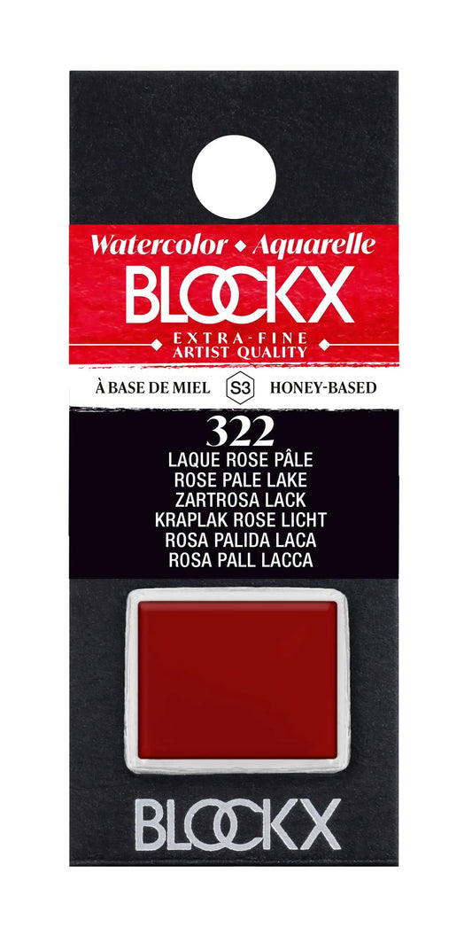 Extra-fine watercolor half-godet - Pale pink lacquer 322 (Pack x3)
