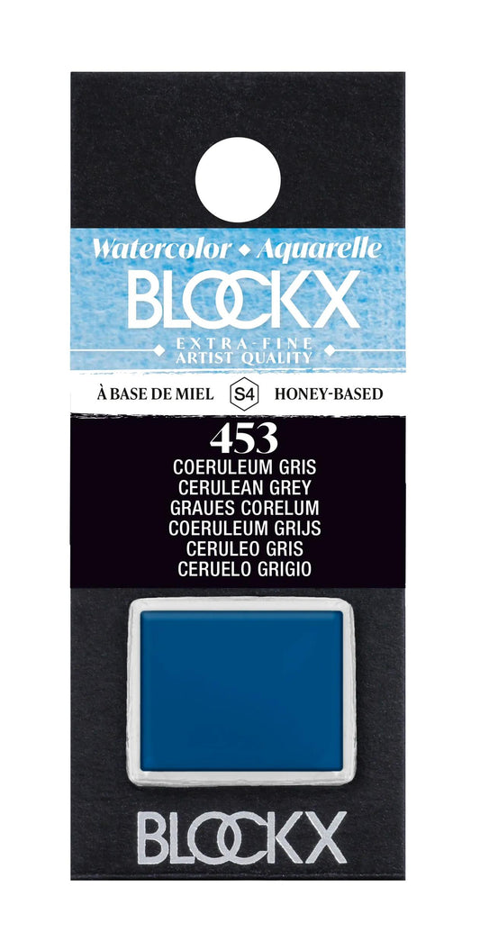 Extra-fine watercolor semi-godet - Coeruleum grey 453 (Pack x3)