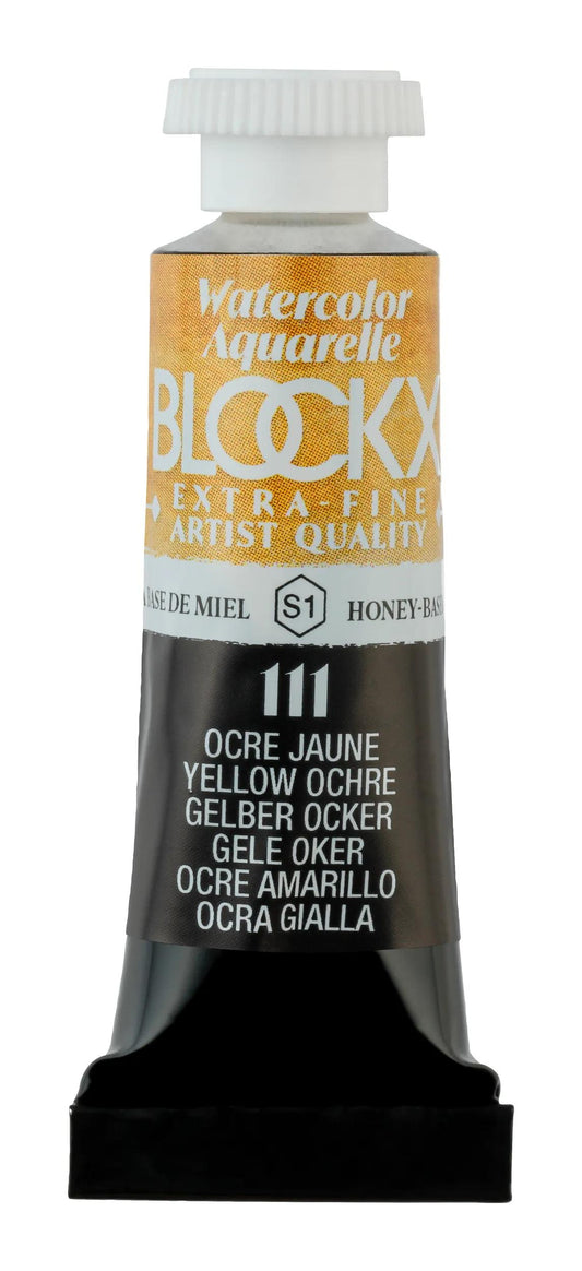 Extra-fine watercolor tube 5ml - Yellow ochre 111 (Pack x3)